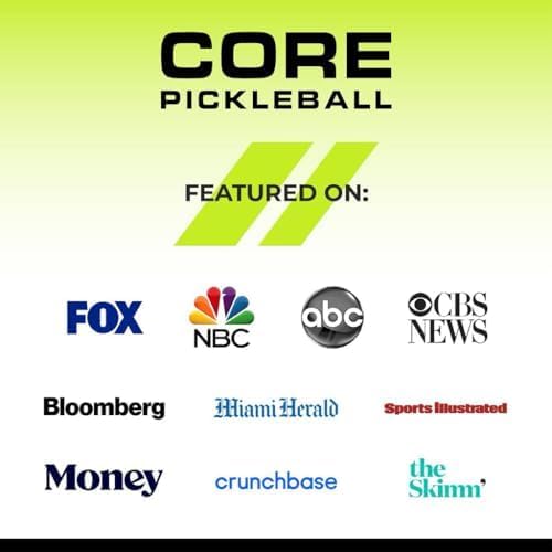CORE Pickleball Balls for Professionals and All Levels of Play - Set of 4-50 Balls with 40 Holes - Durable & Seamless Design - Premium Outdoor Pickleball Balls, Polypropylene - USA Pickleball Approved