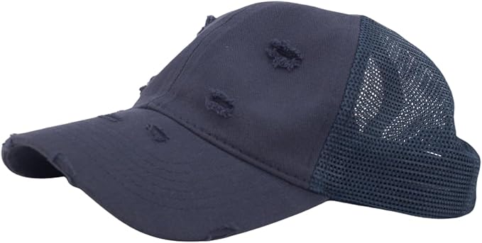 Comfy Vintage Trucker Baseball Hat- M/L/XL/XXL Women Men Unstructured Washed Dad Cap | Snapback | Soft Crown | Soft Mesh