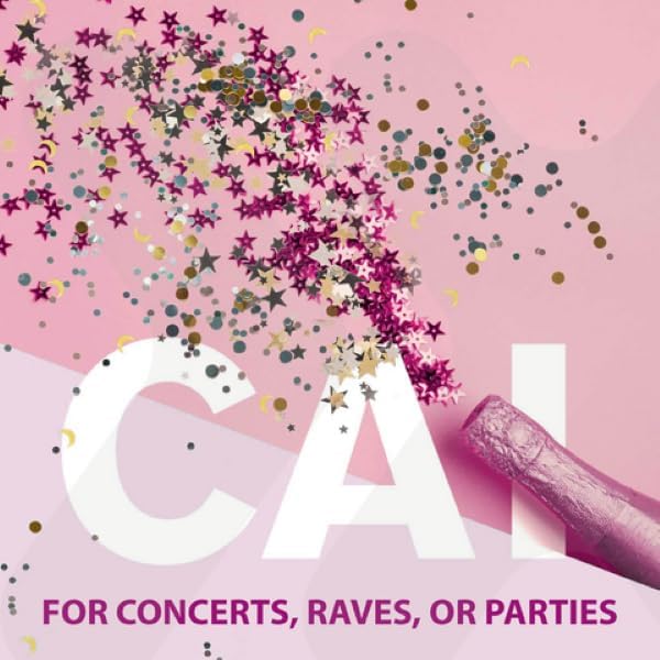 Hair Glitter Gel – 3 Oz Chunky Iridescent Holograph Stars & Moon, Cosmetic-Grade Glitter for Hair, Body & Face for Kids and Women, Applies Smoothly & Washes Off Easily - Rose/Gold 2Pack