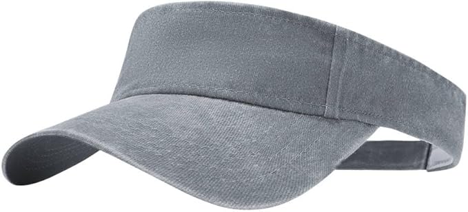 6Pack Sun Visor Adjustable Visor Hats for Women and Men Multicolor
