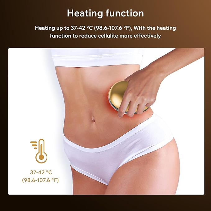 Depsoul Body Massager, 2 in 1 Professional Wireless Electric Massager, with 3 Gears for Belly, Waist, Leg, Butt, Arm