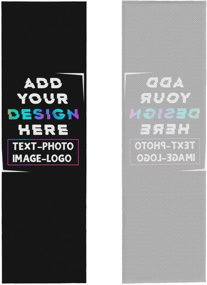 Custom 1-100PCS Cooling Sports Towel, Personalized Photo Logo Soft Cold Exercise Towel for Neck and Face Customized Quick-Drying Cooling Wrap Fitness Workout Sweat Towel 12"x40" (8)