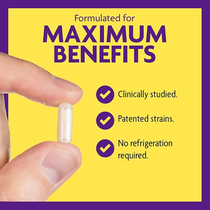 InnovixLabs Mood Probiotic for Women & Men, Clinically Studied Digestive & Mood Support Supplement, Lactobacillus helveticus Rosell-52ND & Bifidobacterium longum Rosell-175, 60 Capsules