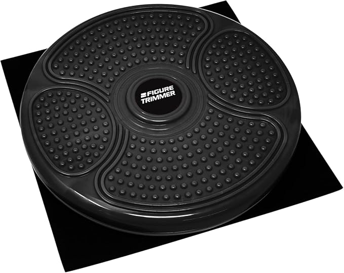 Core Abs Twister Board - Waist Sculptor Twister Board for Core & Ab Exercise - Waist Twisting Disc, Dizzy Disc Twist Board for Slimming Workout with 8 Magnets Reflexology