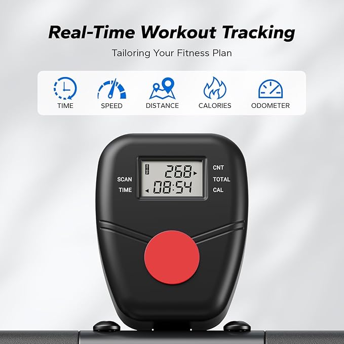 Squat Machine, MERACH R07 2 in 1 Squat Rowing Machine, Easy Setup & Foldable Exercise Equipment, Glute Trainer Machine, Glutes & Leg Home Workout Machine