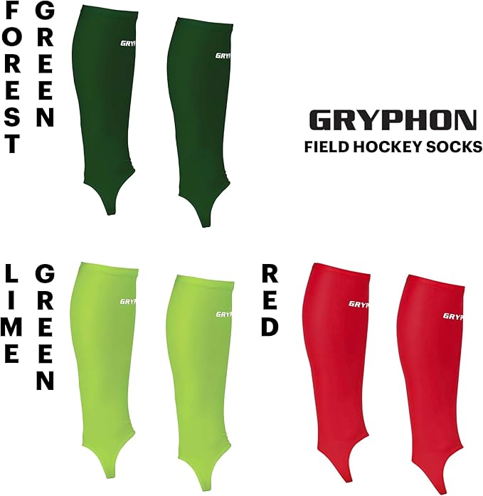 GRYPHON Over-The-Shinguard Socks for Field Hockey and Soccer Athletes