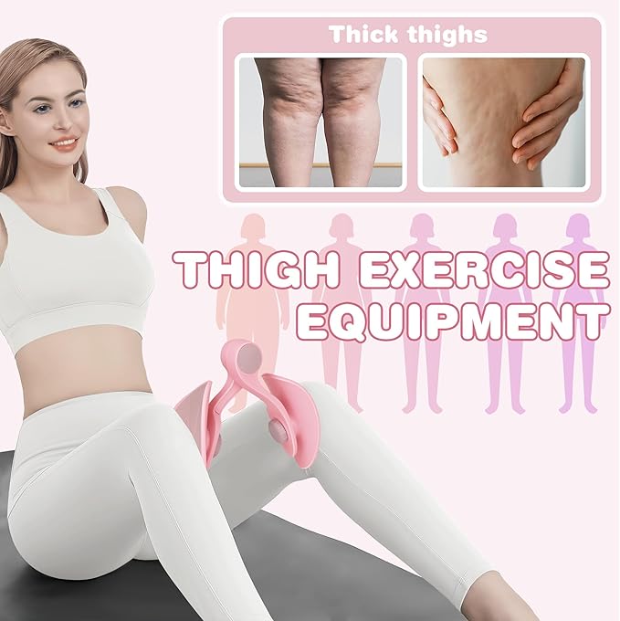 Inner Thigh and Pelvic Floor Muscle kegel Exerciser Toner for Women and Man, Leg Workout Exercise Equipment Device HIPS Pelvis Trainer Machine kegal excersize Toner