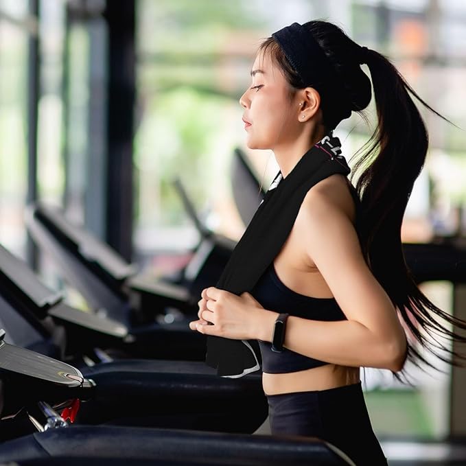 Custom 1-100PCS Cooling Sports Towel, Personalized Photo Logo Soft Cold Exercise Towel for Neck and Face Customized Quick-Drying Cooling Wrap Fitness Workout Sweat Towel 12"x40" (2)