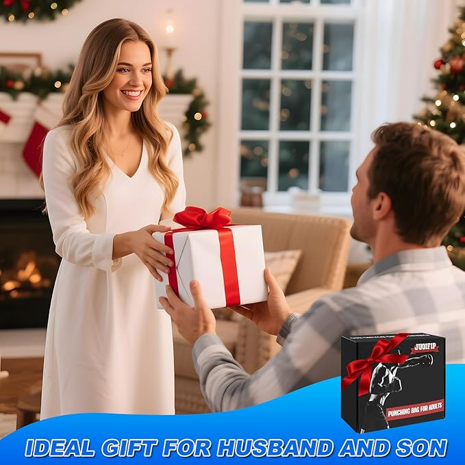 Freestanding Punching Bag with Stand, Men Standing Kickboxing Bag, Heavy Boxing for Adult Teens, Suitable for MMA Dummy Karate Home Gym Training Equipment (Excludes Gloves and Pumps)