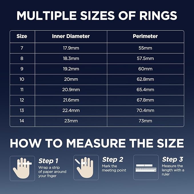 Fitness Tracker with Sleep Tracking, Smart Ring for Women Men, Activity Trackers Fitness Ring with 24/7 Heart Rate Monitor,Step Counter,Calorie Pedometer,No Subscription,for iOS Android(Rose Gold,#13)