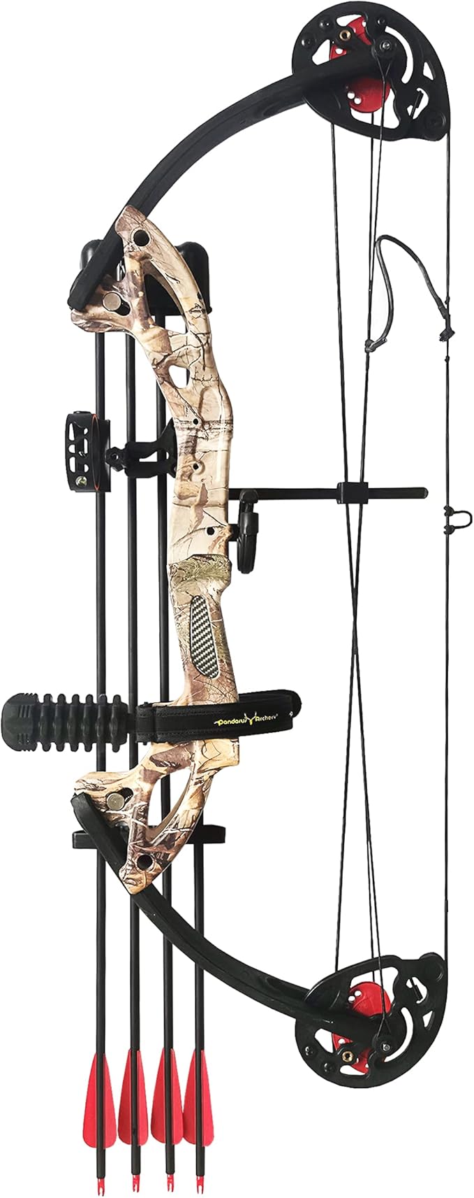 Compound Bow Archery for Youth and Beginner, Right Handed,19”-28” Draw Length,15-29 Lbs Draw Weight, 260 fps
