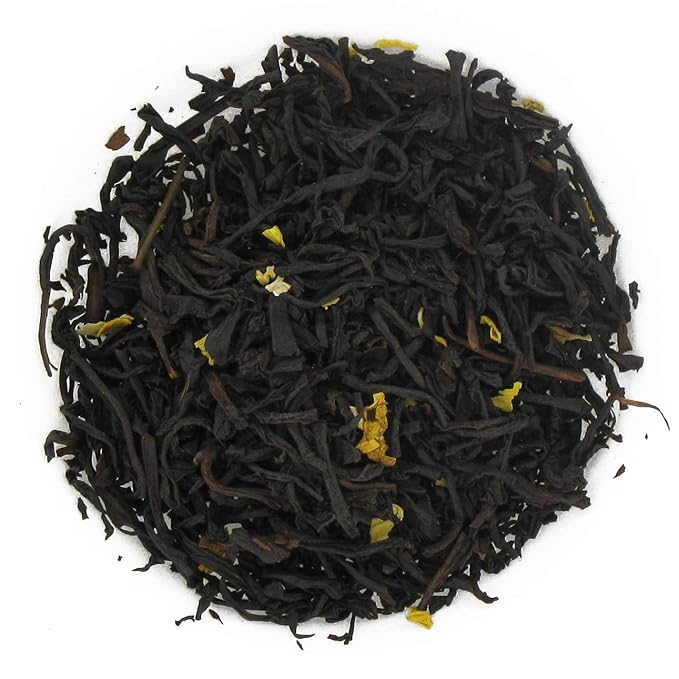 English Tea Store Chocolate Flavored Black Tea - 4oz | Loose Leaf Ceylon Tea with Natural Flavoring | Rich Dessert Tea for Milk & Sugar | Decadent Afternoon Blend | Serve Hot or Iced