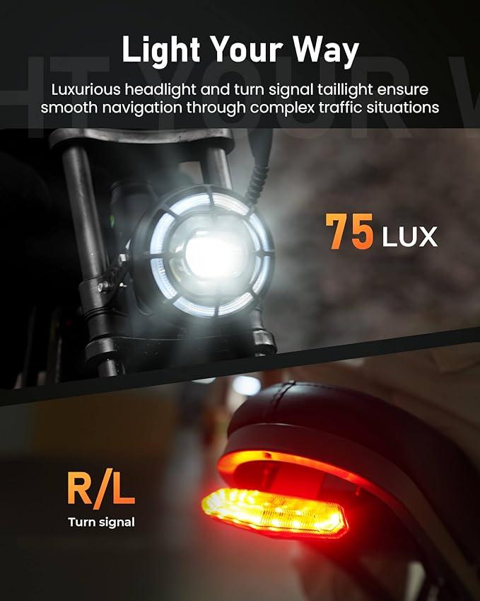 Electric Bike for Adults,Peak 1000W/1500W Motor,20/28MPH 55-150Mile ebikes for Adults with 10.4AH/13AH/26AH Battery,20" Fat Tire Electric Dirt Bike Commuting Off Road Ebike, UL2849