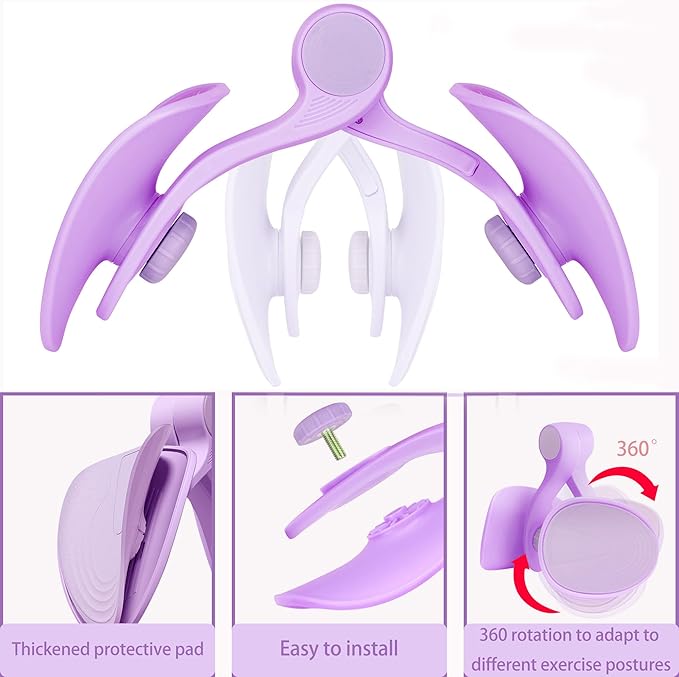 Inner Thigh and Pelvic Floor Muscle kegel Exerciser Toner for Women and Man, Leg Workout Exercise Equipment Device HIPS Pelvis Trainer Machine kegal excersize Toner