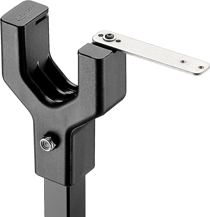 Ibera Two-Way Bike Stand for 20"-29" Wheels - Bicycle Stand for Vertical or Horizontal Storage - Adjustable, Floor-Mounted with Alloy Steel Frame - Space-Saving Bicycle Storage for Home or Garage