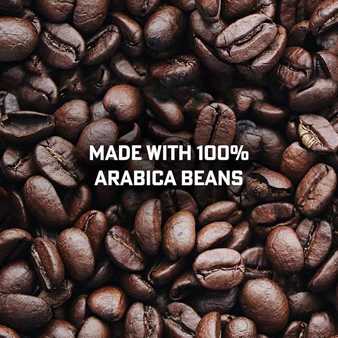 Eight O'Clock Coffee 50% Decaf Ground Coffee, Medium Roast, 12 Ounce (Pack of 6) - Half-Caf Coffee, Kosher Certified