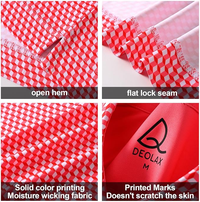 DEOLAX Mens Polo Shirts Fashion Print Mens Golf Shirt Dry Fit Mens Golf Polo Short Sleeve Quick Dry Funny Golf Shirt for Men