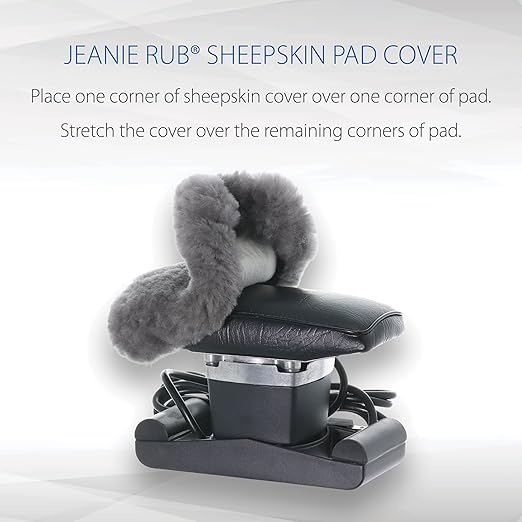 Core Products Sheepskin Pad Cover for Jeanie Rub Massager