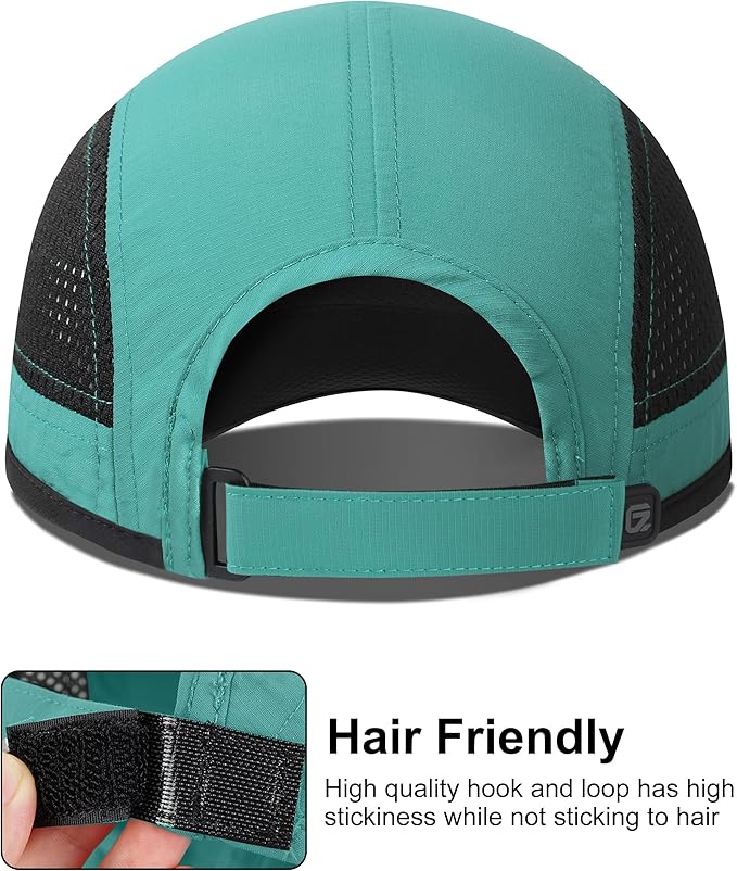 GADIEMKENSD Mens Folding Outdoor Hat Long Brim UPF 50+ Sun Protection