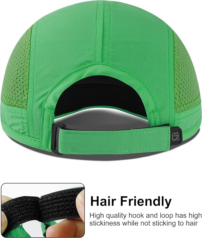 GADIEMKENSD Mens Folding Outdoor Hat Long Brim UPF 50+ Sun Protection