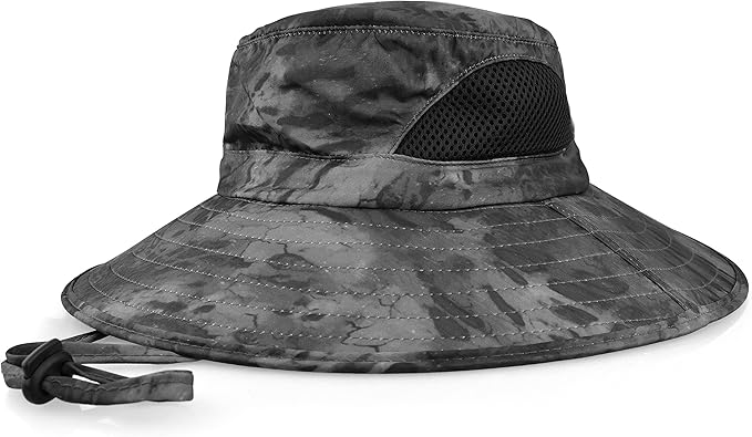 EINSKEY Wide Brim Sun Hat, UPF 50+ UV Protection Waterproof Packable Bucket Hat for Men & Women, Fishing Hiking Beach Garden