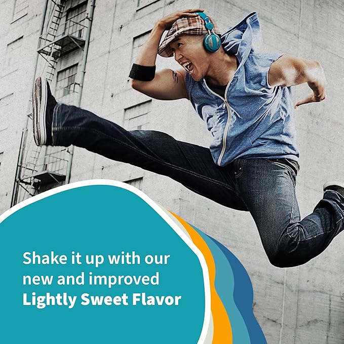 Garden of Life Meal Replacement Shakes, Vegan Protein Powder, Raw Organic Meal, Lightly Sweet Powder with Plant Based Pea Protein, Sprouts, Greens, Probiotics, Dairy Free 14 Servings