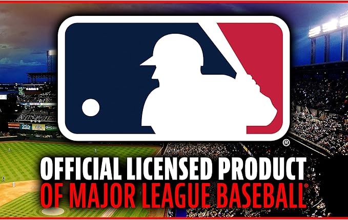 Franklin Sports - Pro Brite - Neon Rubber Teeball - MLB - Youth Tball - Baseball + Softball - Indoor & Outdoor Use