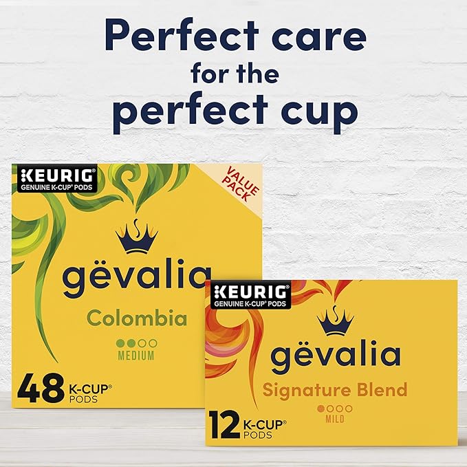 Gevalia Signature Blend Mild Light Roast K-Cup® Coffee Pods (72 Pods, 6 Boxes of 12)