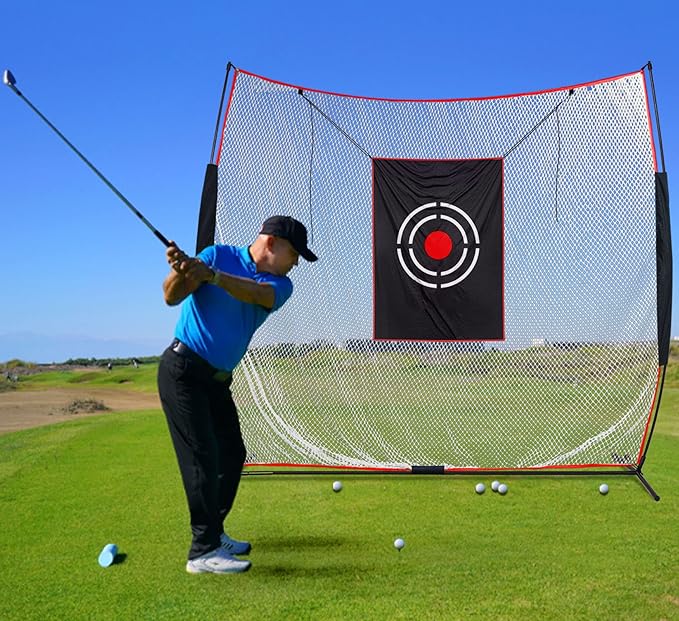 Golf Practice Hitting Nets for Backyard Driving Indoor Use Heavy Duty Practice Golf Driving Pitching Nets for Backyard