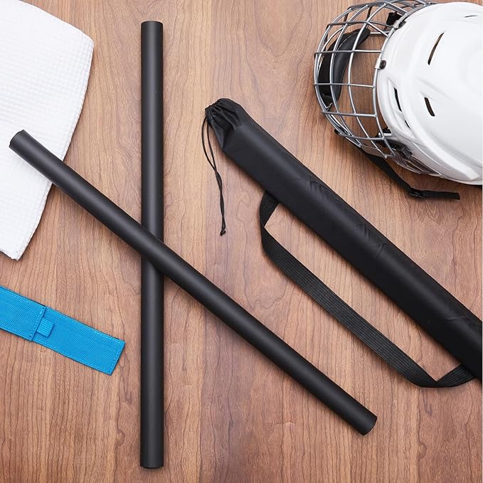 8 Pieces 23.6 Inches Foam Padded Escrima Sticks for Safe Practice Training Martial Arts and Karate with 4 Carry Bag Case