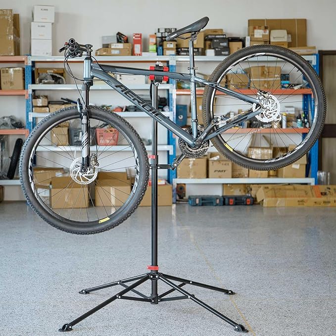 CXWXC Bike Repair Stand - Bike Stand For Maintenance Workstand - Ebike Repair Stand Shop Home Mechanics for E Bike, Bike Mountain Bike and Road Bike (Style:F)