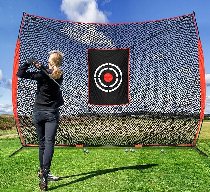 Golf Practice Hitting Nets for Backyard Driving Indoor Use Heavy Duty Practice Golf Driving Pitching Nets for Backyard