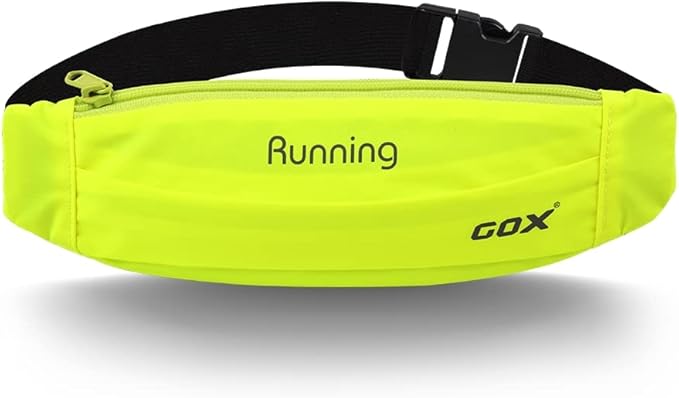 Gox Fanny Pack For Men Running Pouch Belt,Phone Holder Waist Pack Sport Hiking Walking Traveling (green)