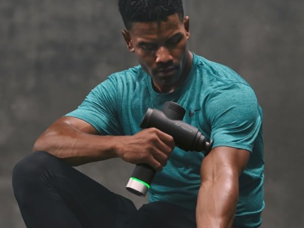 Hyperice Hypervolt 2 Pro - Featuring Quiet Glide Technology - Handheld Percussion Massage Gun - 5 Speeds, 5 Interchangeable Heads - Helps Relieve Sore Muscles and Stiffness FSA-HSA