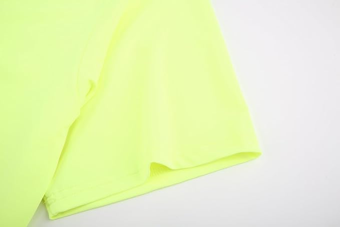 Alex Vando Mens Golf Shirt Moisture Wicking Quick-Dry Solid Short Sleeve Polo Shirts for Men