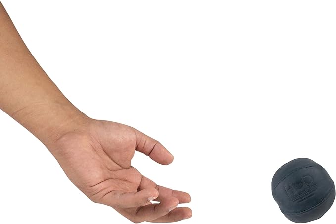 Hide & Drink, Stress Ball, Relieve Fidgeting and Anxiety, Exercise Hand, Squishy Tension Accessory, Great for The Office, Classic Style, Full Grain Leather, Handmade, Slate Blue