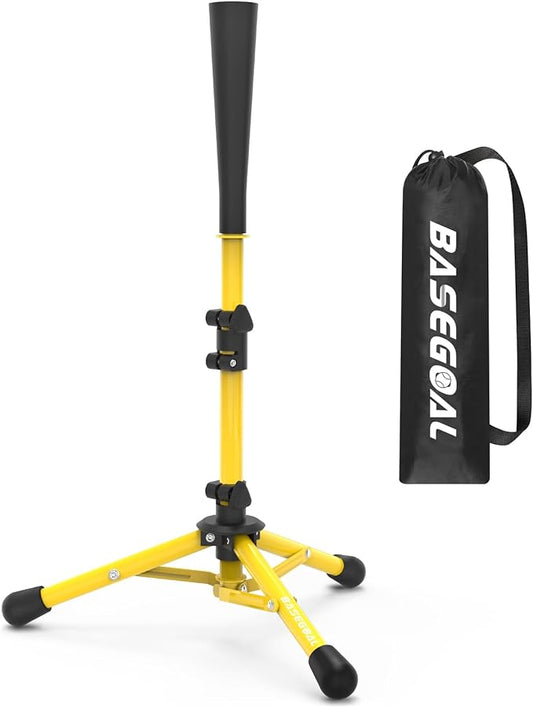 Baseball Tee for Kids,Batting Tee,Softball Tee,Youth Hitting Tee,Teeball Tee,Travel Tee,Easy Adjustable Height