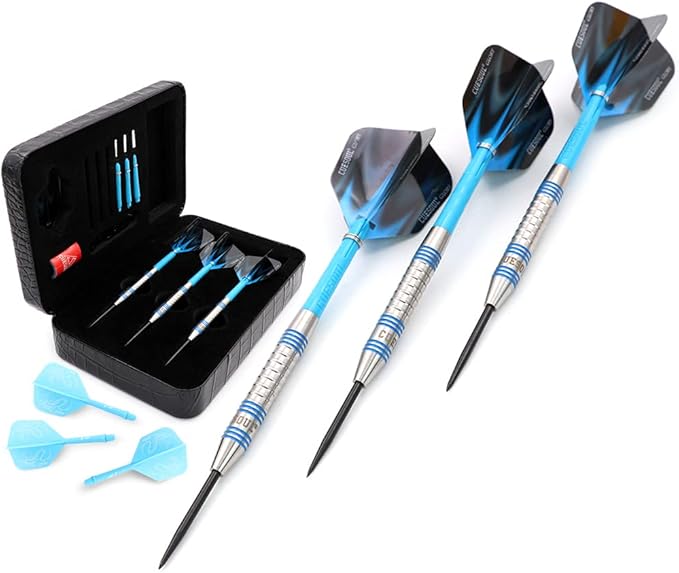 CUESOUL Professional Tungsten Steel Tip Dart Set 85% Tungsten 22g/24g/26g-Glory Series