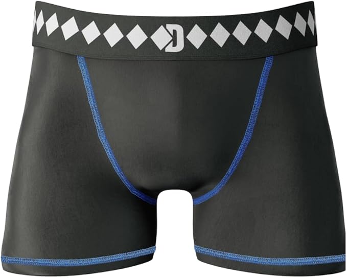Diamond MMA Compression Shorts with Built-in Jock Strap Supporter with Athletic Cup Pocket for Sports