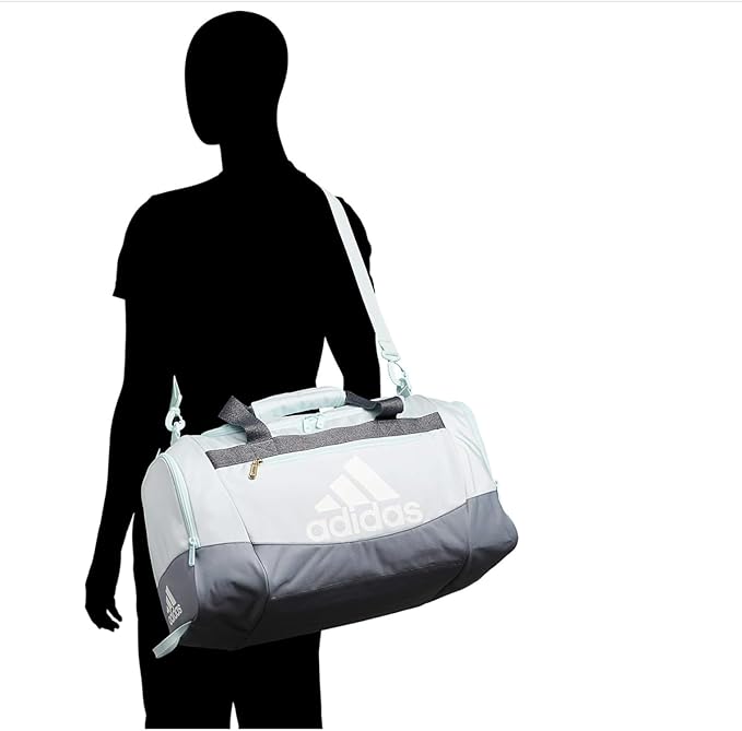 adidas Unisex Defender 4.0 Gym Duffel Bag for Men and Women, Team Navy Blue, Small (38L)