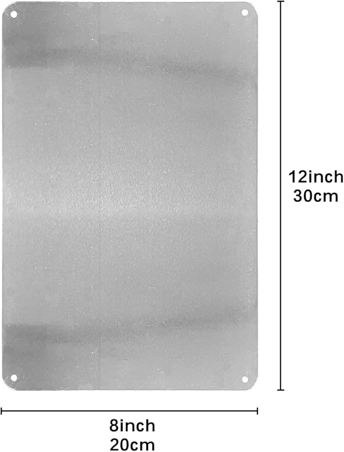 Custom Gym Sign Wall Art Decor Personalized Name Aluminum Metal Sign Retro Workout Room Fitness Center Tin Sign - Excuses Don't Burn Calories