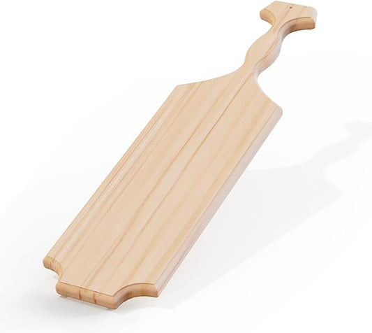 BATTIFE Sorority Paddle - 15 Inch Unfinished Wooden Paddle, Greek Fraternity Paddles, Solid Pine Wood Paddles for Arts Crafts