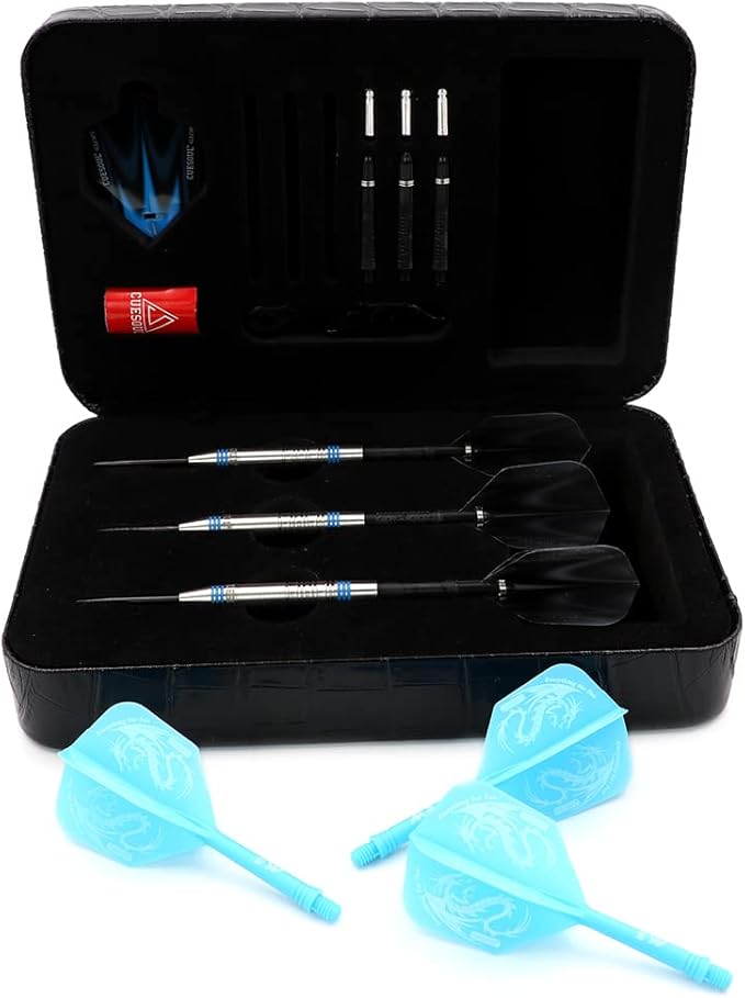 CUESOUL Professional Tungsten Steel Tip Dart Set 85% Tungsten 22g/24g/26g-Glory Series