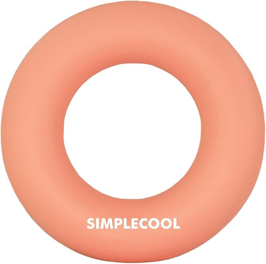 Grip Strength Trainer Hand Gripper Strengthener. Hand Finger Wrist Forearm Workout Exerciser for Strength Training Rock Climbing Athletes Rehabilitation Stress Relief. Silicone Rings 3.5 Inch.