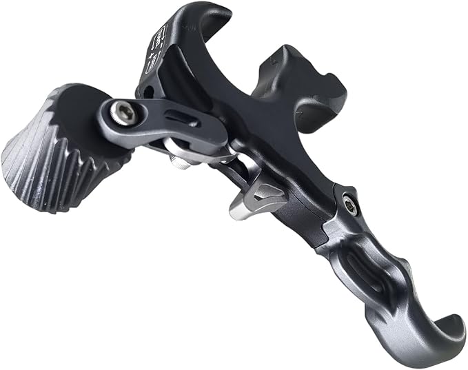 Compound Bow Aid Releaser with Wrist Straps and Adjustment Tool,Archery Release Aids with 3 Thumb Release Adjustable,Aluminum Alloy Aids.for Left and Right Handers.