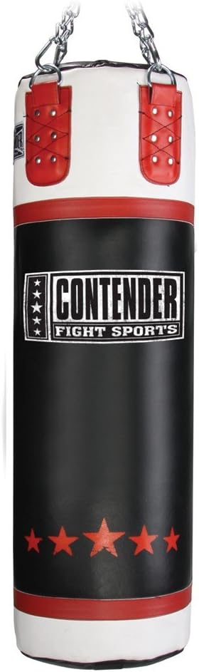 Contender Fight Sports Leather Boxing Punching Heavy Bag (Filled)