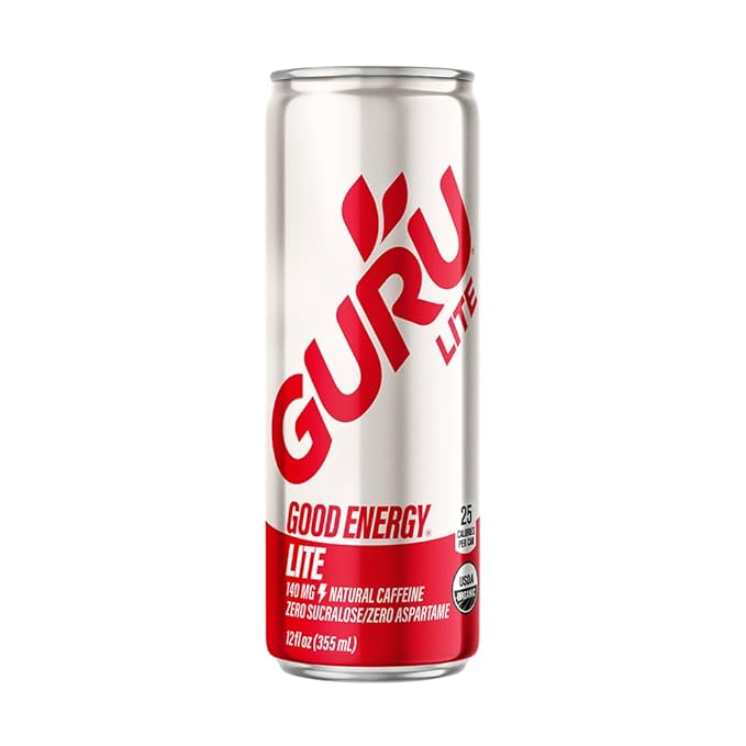 Guru Energy Drink Lite Energy Drink - 12 oz
