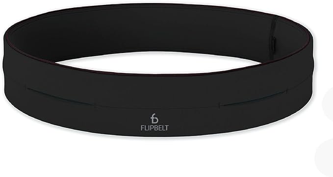 FlipBelt Classic Running Belt, Running Fanny Pack for Women and Men, USA Company