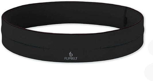FlipBelt Classic Running Belt, Running Fanny Pack for Women and Men, USA Company