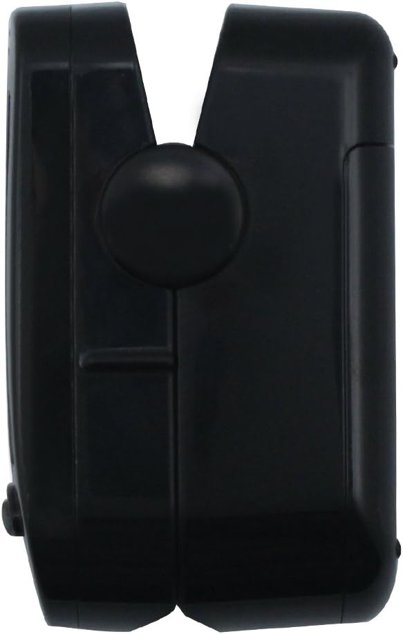 Concord Fingertip Deluxe OLED Pulse Oximeter with 6 way Reversible Display - Blood Oxygen Saturation Monitor with Carrying Case, Batteries and Lanyard - Easy to Use, Accurate SpO2 (Black Ox)